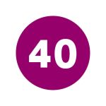 Einladung 40. Geburtstag