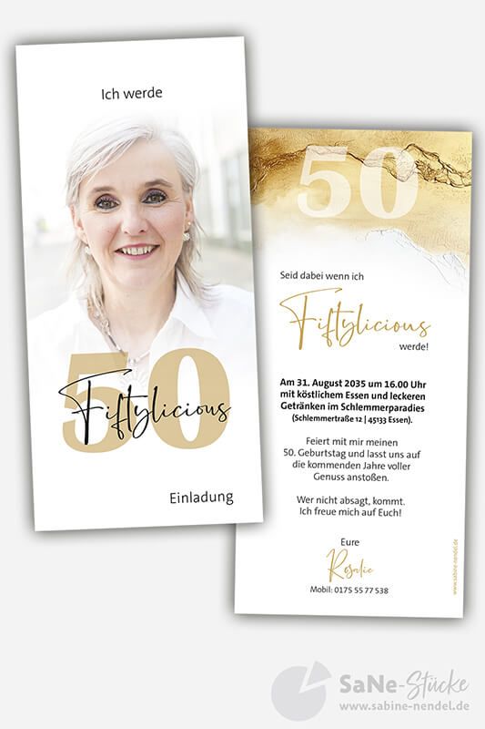 Fiftylicious mit Foto
